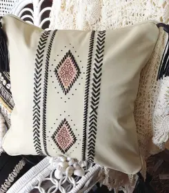 Nomadic Leather Pillow Cover